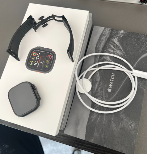 Apple watch ultra black - watch,
